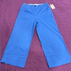 Crown & Ivy women’s Bright Blue Chinos